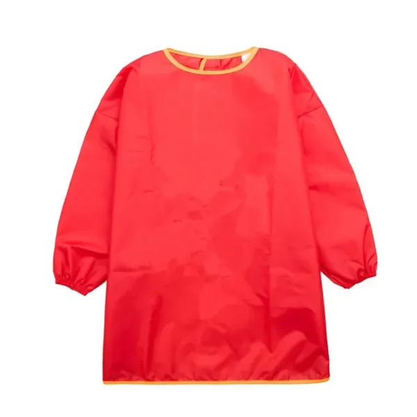 tablier ecole manche longue rouge