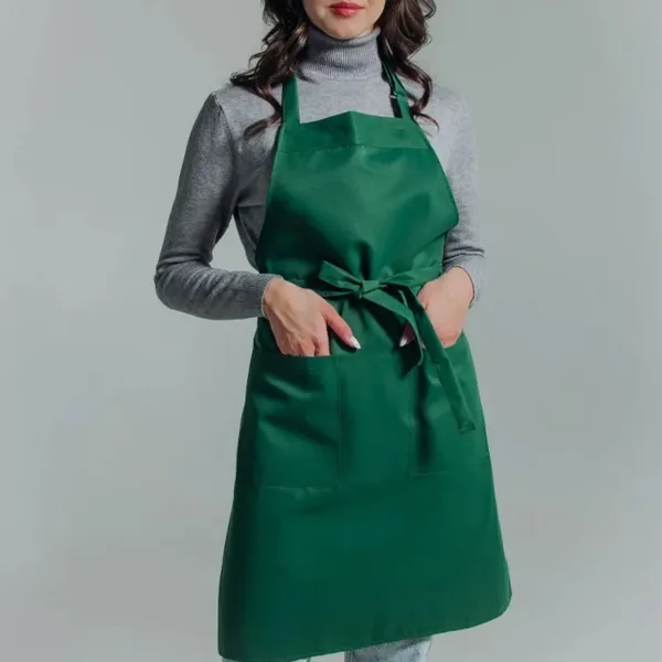 tablier vert cuisine