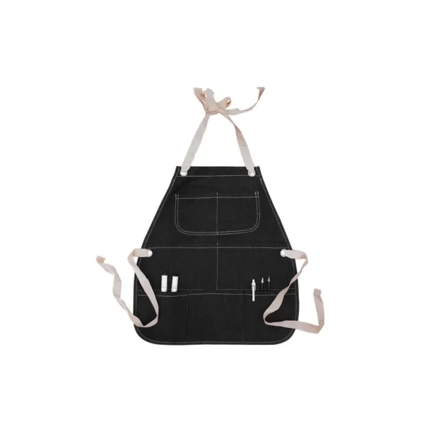 tablier enfant noir
