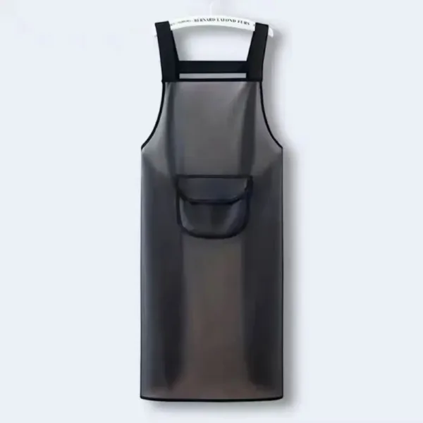tablier imperméable noir