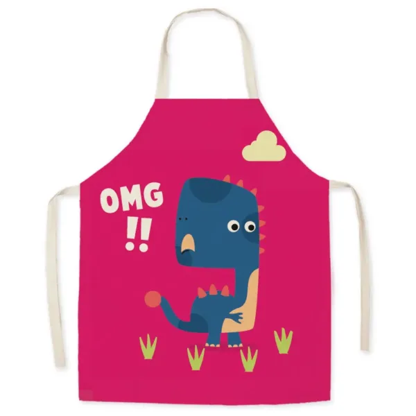 tablier cuisine mauve enfant