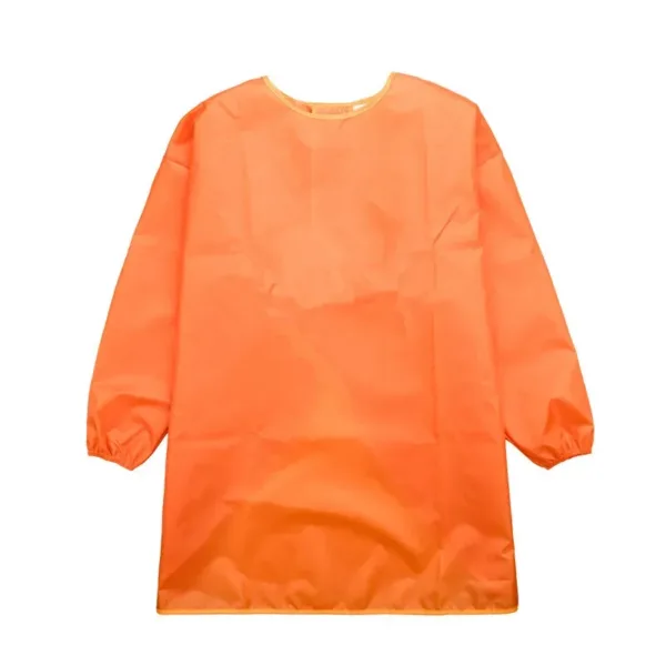 tablier ecole manche longue orange