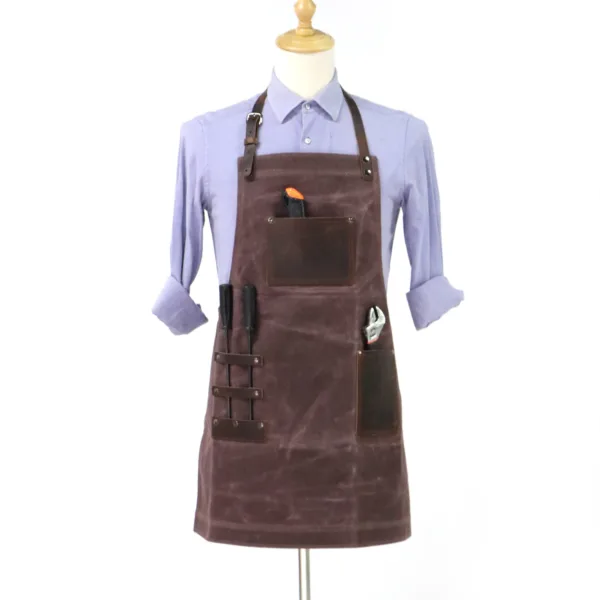 tablier cuir authentique