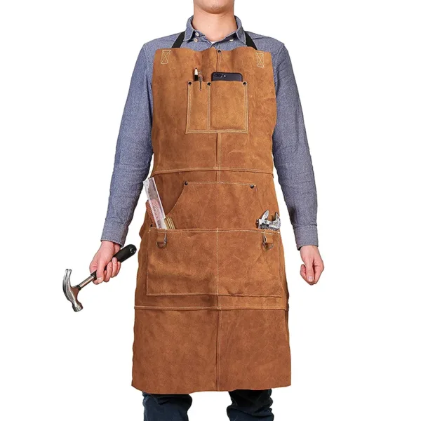 tablier en cuir Maison Tablier