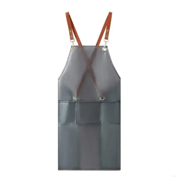 tablier en plastique noir