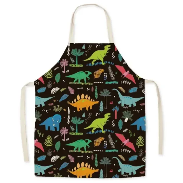 tablier dino noir Maison Tablier