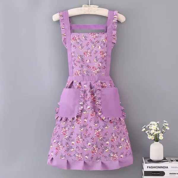 tablier sexy mauve