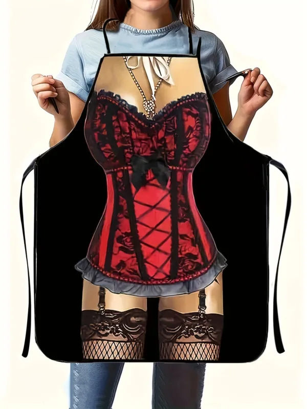 tablier sexy humoristique en polyester